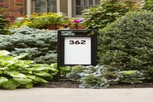 House Number Plaque Ideas
